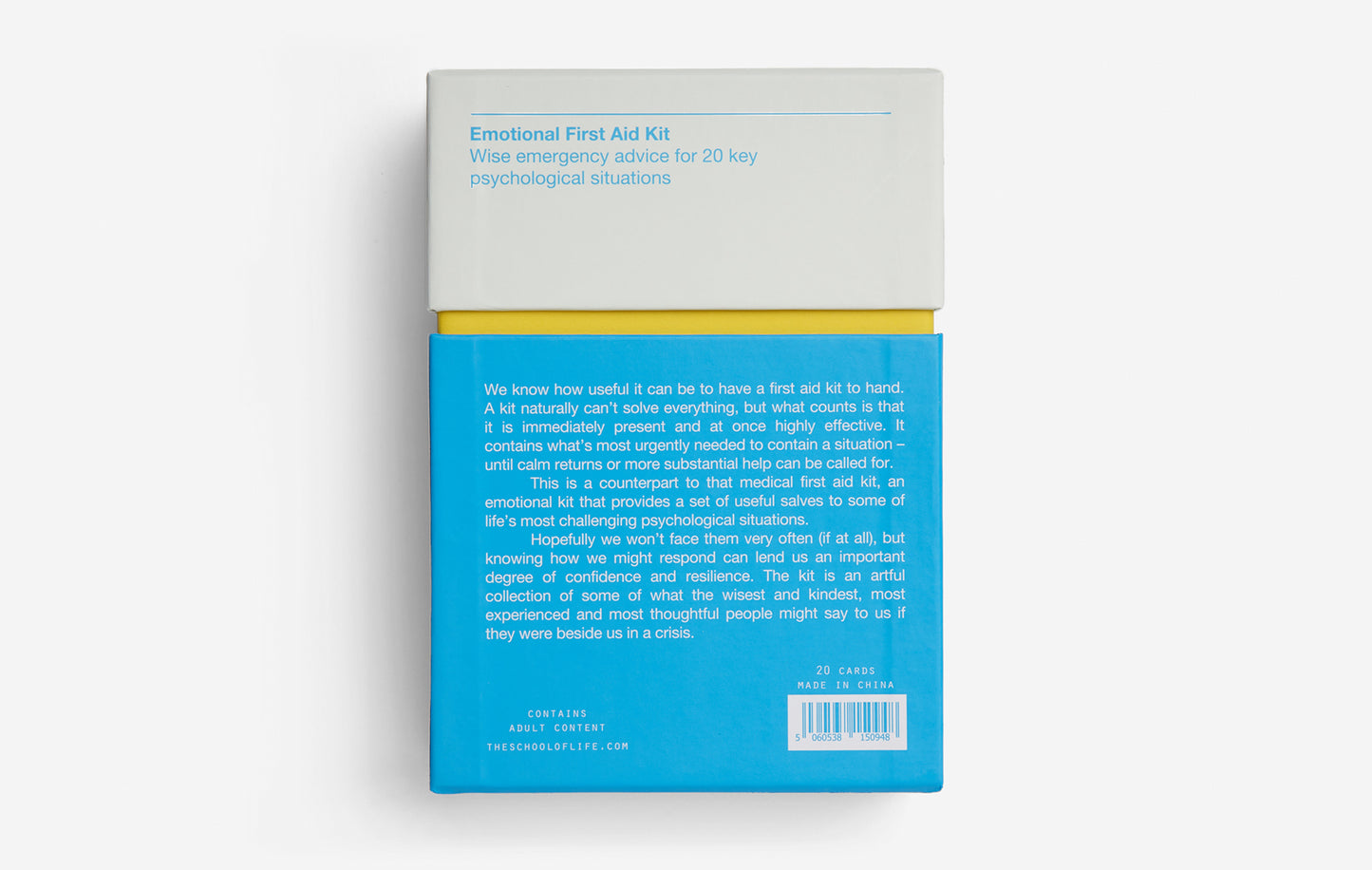 Emotional First Aid Card Game - Self-Help Tool